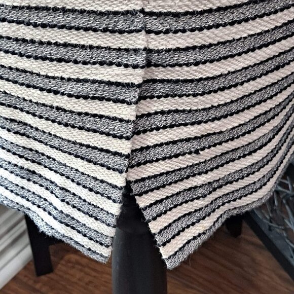 J Crew Tweed Skirt and Jacket Cream/Gray/Black Stripes - Picture 13 of 16